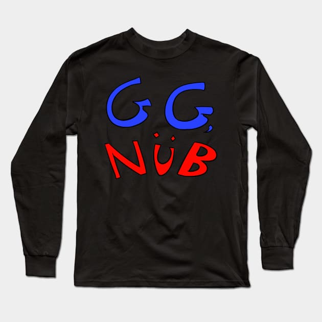 G.G. Nub Long Sleeve T-Shirt by AgentJuice